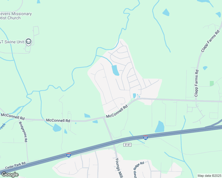 map of restaurants, bars, coffee shops, grocery stores, and more near 1156 Waterlyn Drive in Greensboro