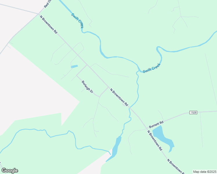 map of restaurants, bars, coffee shops, grocery stores, and more near North Browntown Road in Nash County