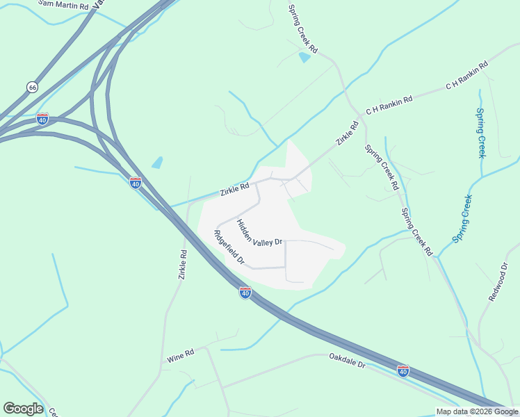 map of restaurants, bars, coffee shops, grocery stores, and more near 113 Ridgefield Drive in Dandridge