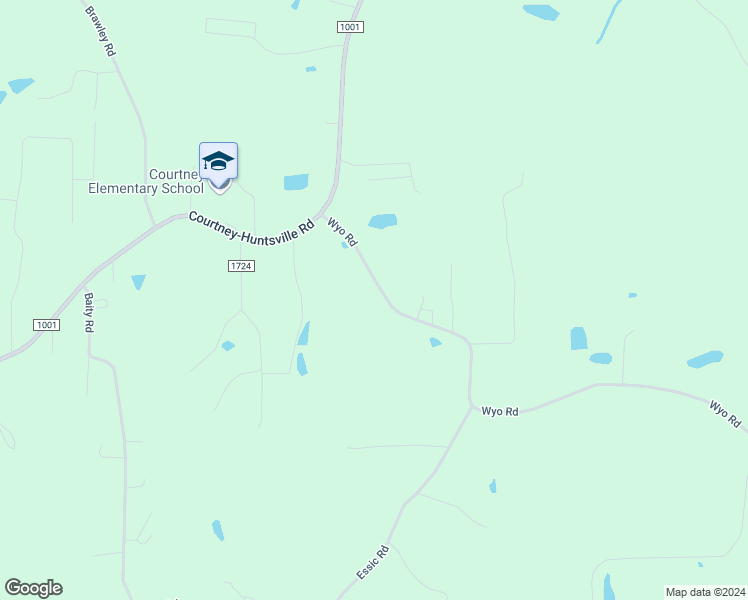 map of restaurants, bars, coffee shops, grocery stores, and more near 2500 Wyo Road in Yadkinville