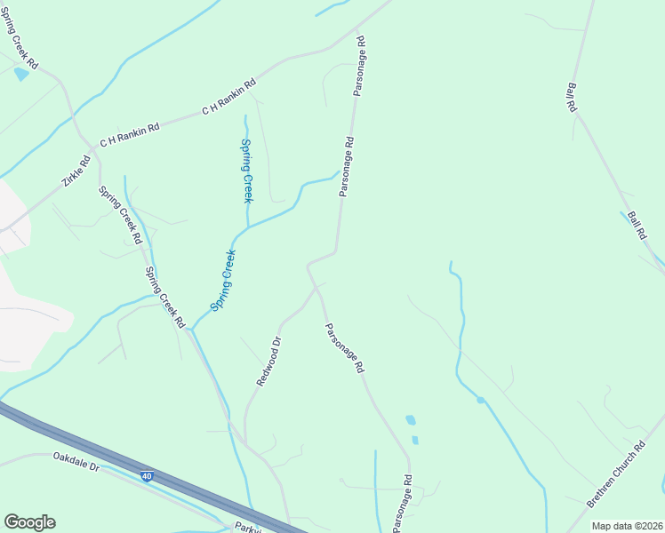 map of restaurants, bars, coffee shops, grocery stores, and more near 726 Parsonage Road in White Pine
