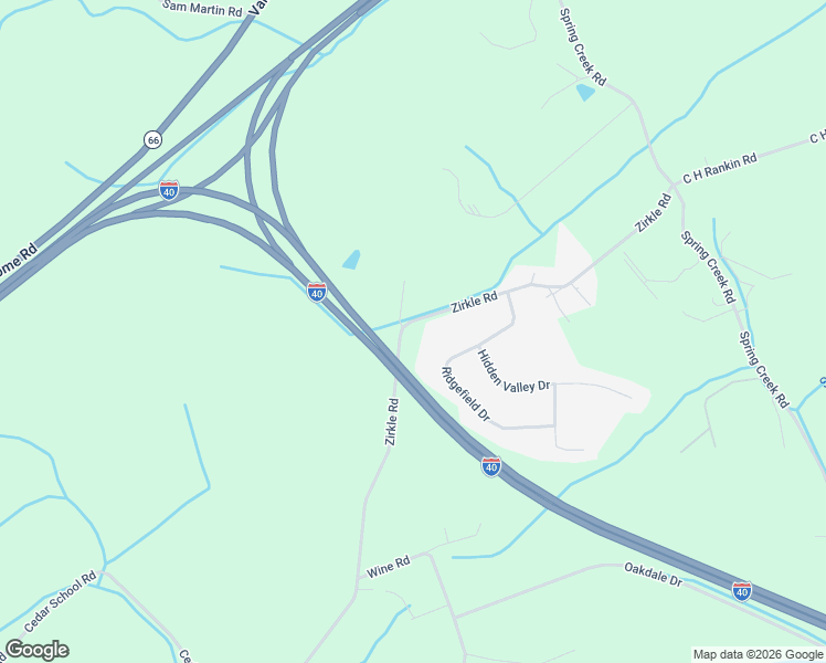 map of restaurants, bars, coffee shops, grocery stores, and more near 1110 Zirkle Road in Dandridge