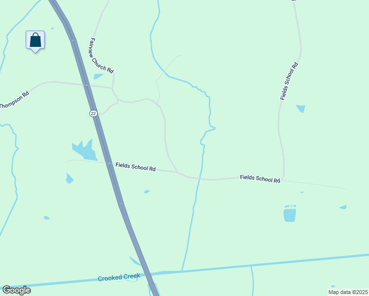 map of restaurants, bars, coffee shops, grocery stores, and more near 94 Fairview Church Road in Huntingdon