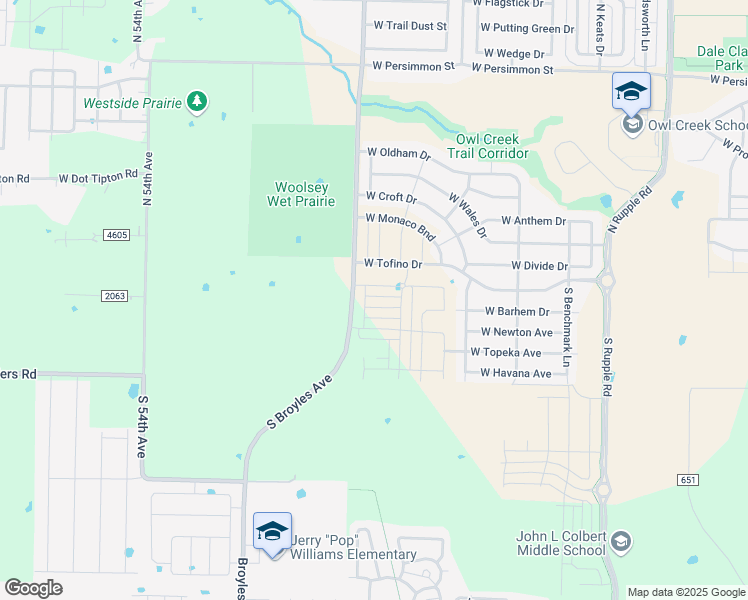 map of restaurants, bars, coffee shops, grocery stores, and more near 158 North Broyles Road in Fayetteville