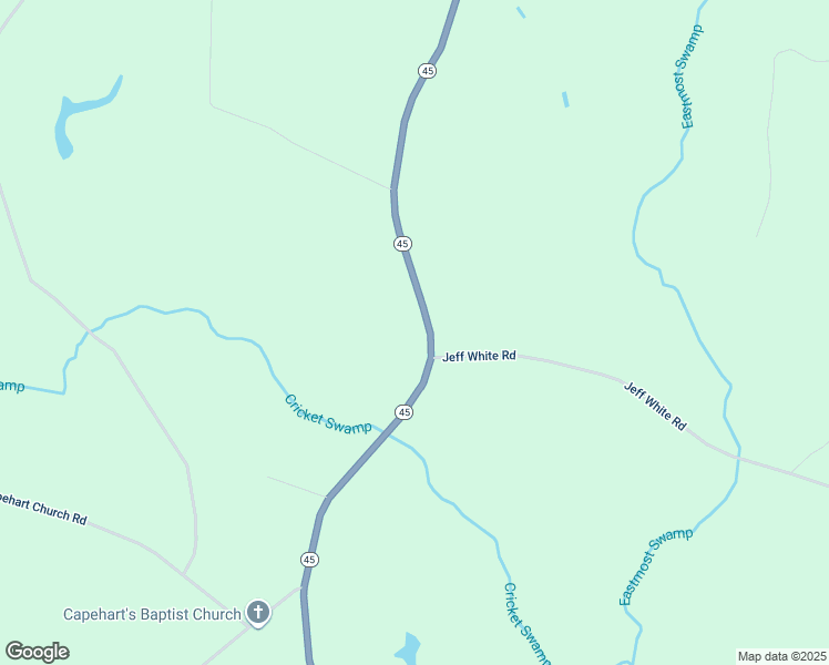 map of restaurants, bars, coffee shops, grocery stores, and more near 513 North Carolina 45 in Merry Hill