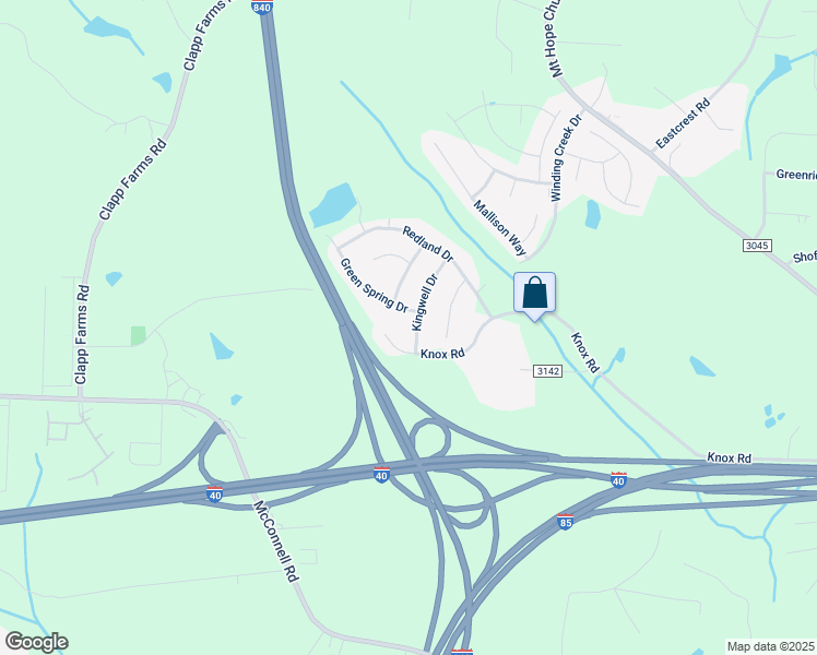 map of restaurants, bars, coffee shops, grocery stores, and more near 4807 Kingwell Drive in McLeansville