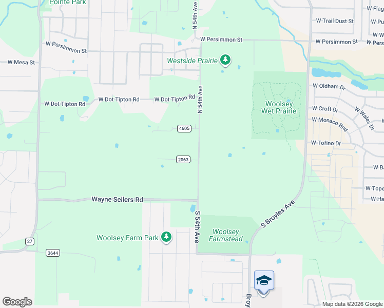 map of restaurants, bars, coffee shops, grocery stores, and more near 11 North 54th Avenue in Fayetteville