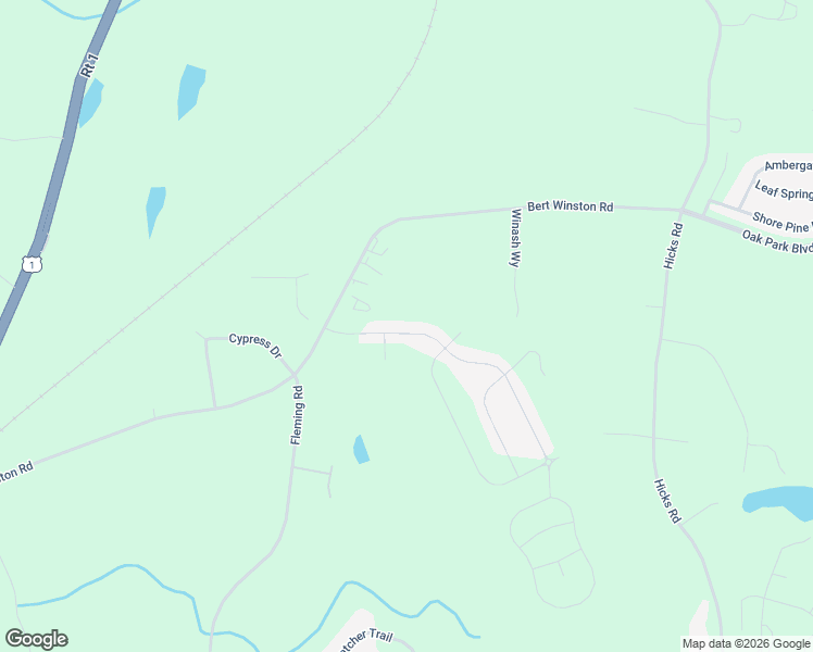 map of restaurants, bars, coffee shops, grocery stores, and more near 145 Legacy Drive in Youngsville