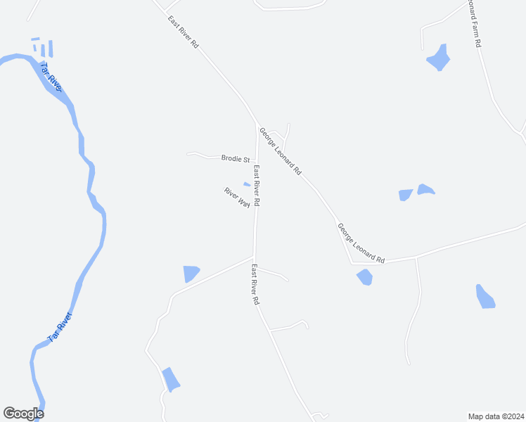 map of restaurants, bars, coffee shops, grocery stores, and more near 1495 East River Road in Louisburg