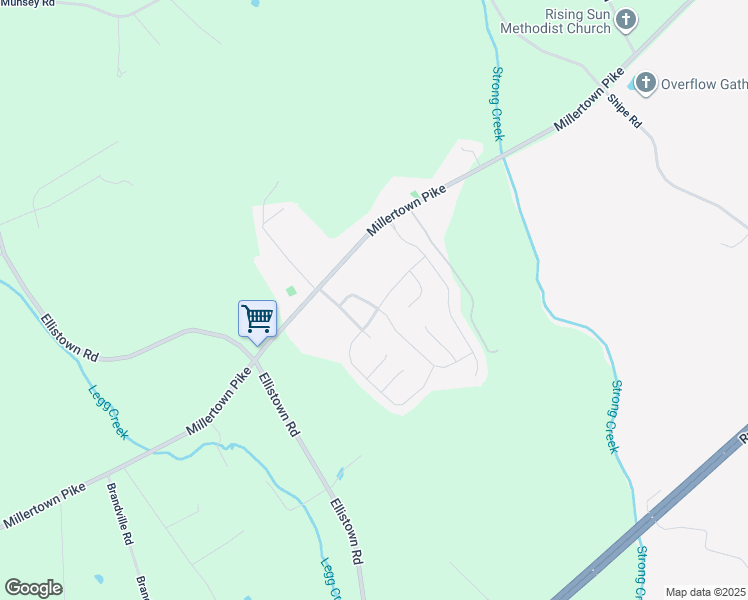 map of restaurants, bars, coffee shops, grocery stores, and more near 2804 Palace Green Road in Knoxville