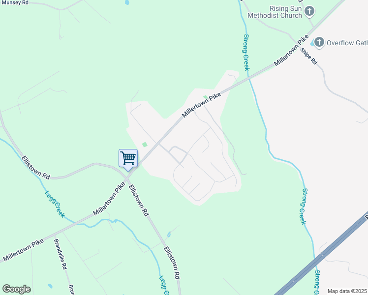 map of restaurants, bars, coffee shops, grocery stores, and more near 2804 Palace Green Road in Knoxville