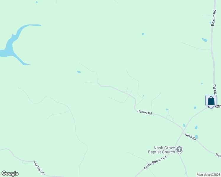 map of restaurants, bars, coffee shops, grocery stores, and more near 8287 Henley Road in Baxter