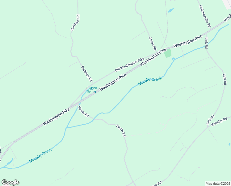 map of restaurants, bars, coffee shops, grocery stores, and more near 6414 Washington Pike in Knoxville