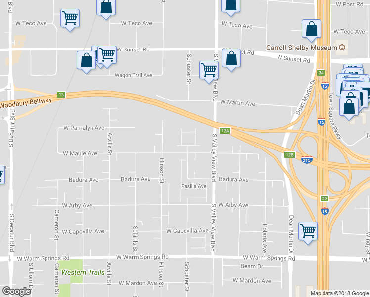 map of restaurants, bars, coffee shops, grocery stores, and more near 4010 Jacob Lake Circle in Las Vegas