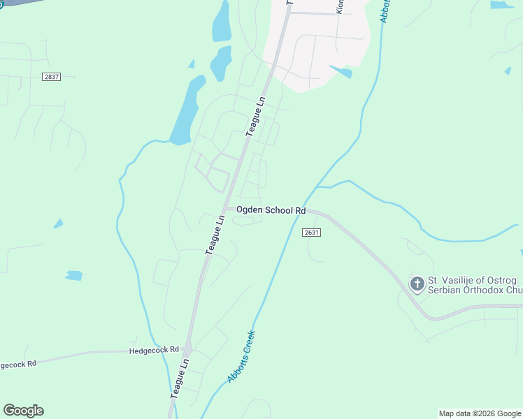 map of restaurants, bars, coffee shops, grocery stores, and more near 466 Ogden School Road in Kernersville