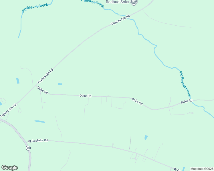 map of restaurants, bars, coffee shops, grocery stores, and more near 4640 Duke Road in Castalia