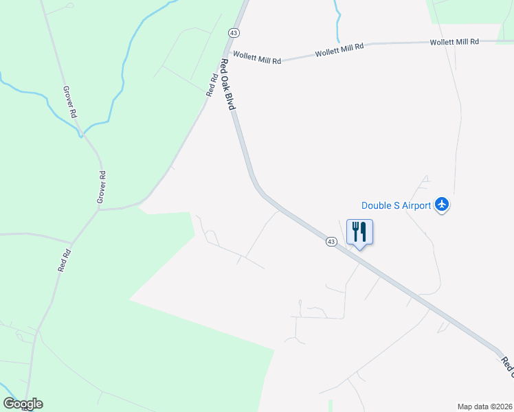 map of restaurants, bars, coffee shops, grocery stores, and more near 10824 Red Oak Boulevard in Nashville