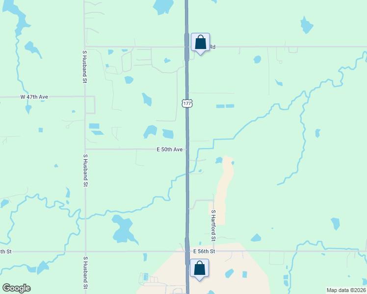 map of restaurants, bars, coffee shops, grocery stores, and more near 4815 South Perkins Road in Stillwater