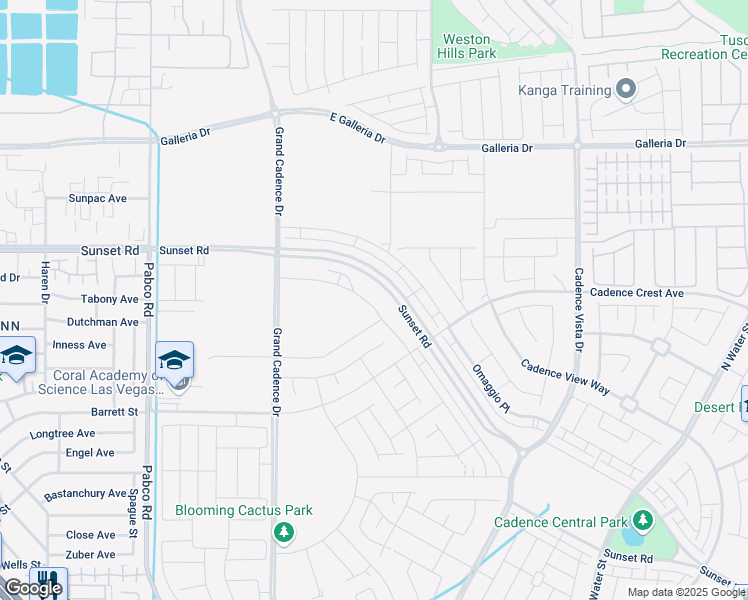 map of restaurants, bars, coffee shops, grocery stores, and more near 846 Cottonwood Hill Place in Henderson