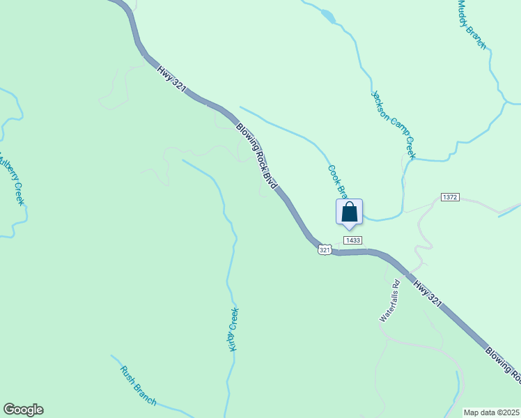 map of restaurants, bars, coffee shops, grocery stores, and more near 4669 Blowing Rock Boulevard in Lenoir