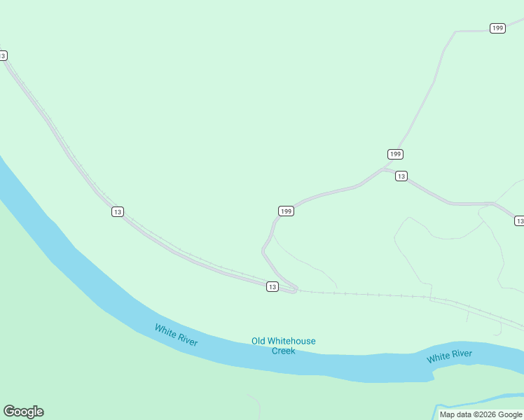 map of restaurants, bars, coffee shops, grocery stores, and more near 5198 Boswell Rd in Calico Rock