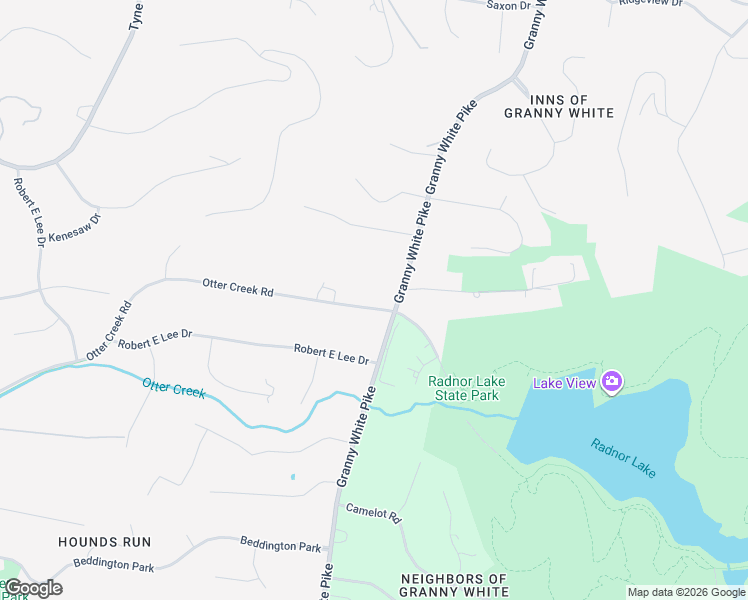 map of restaurants, bars, coffee shops, grocery stores, and more near 5253 Granny White Pike in Nashville