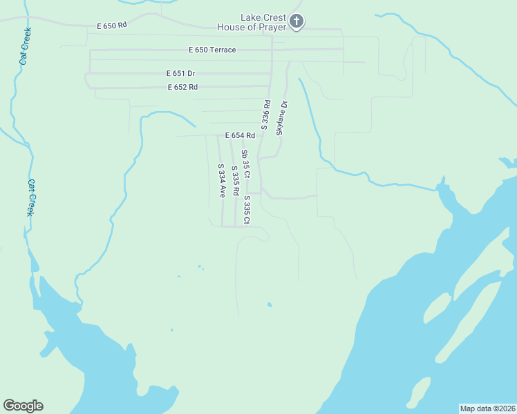 map of restaurants, bars, coffee shops, grocery stores, and more near 65663 South 336 Road in Chouteau