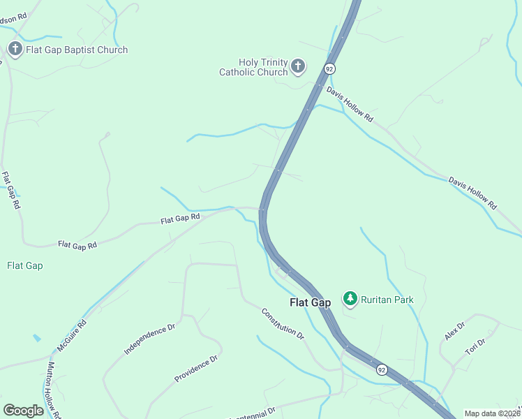 map of restaurants, bars, coffee shops, grocery stores, and more near 419 McGuire Road in Jefferson City