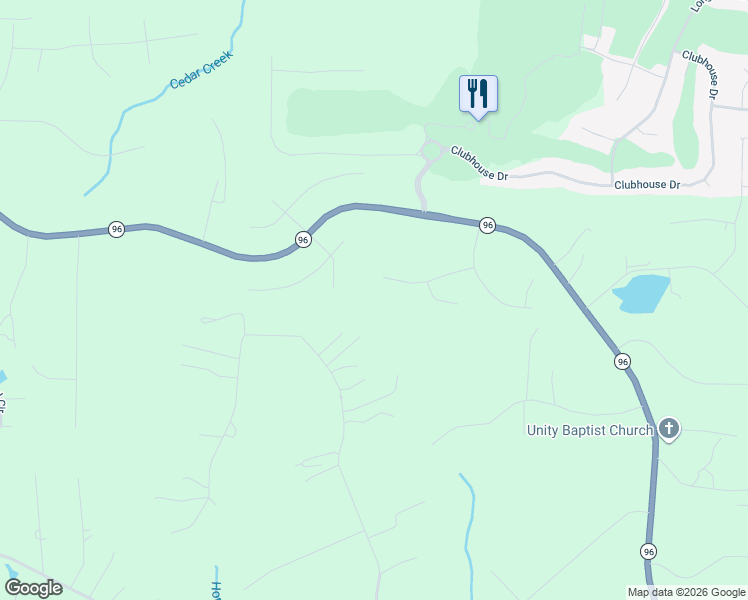 map of restaurants, bars, coffee shops, grocery stores, and more near 55 Holstein Lane in Youngsville