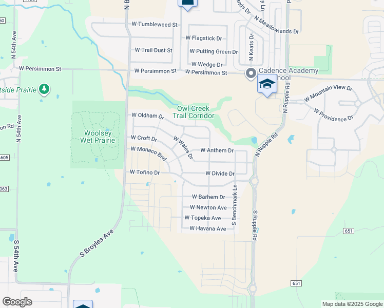 map of restaurants, bars, coffee shops, grocery stores, and more near 4494 West Wales Drive in Fayetteville