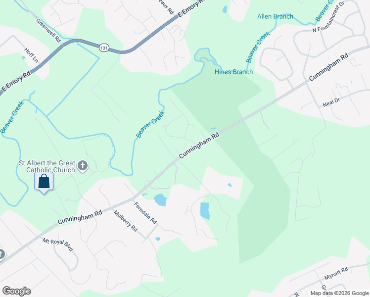 map of restaurants, bars, coffee shops, grocery stores, and more near 7001 Imperial Drive in Knoxville