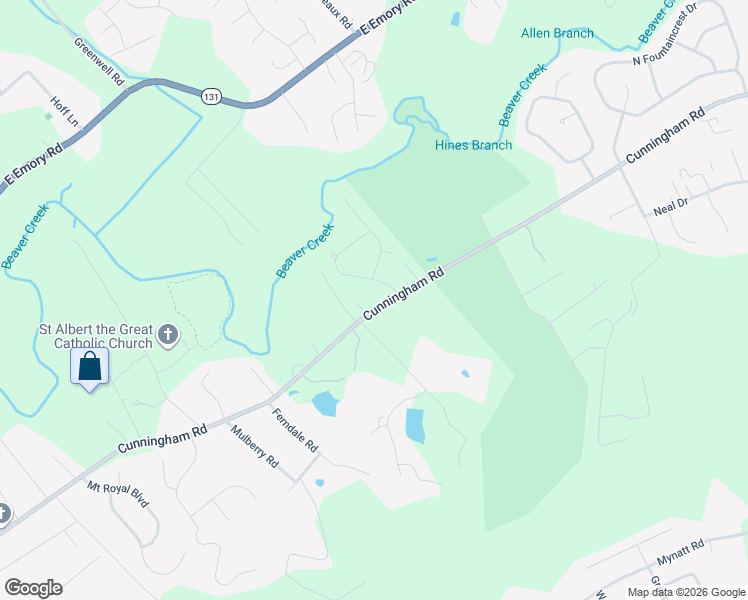 map of restaurants, bars, coffee shops, grocery stores, and more near 7001 Imperial Drive in Knoxville