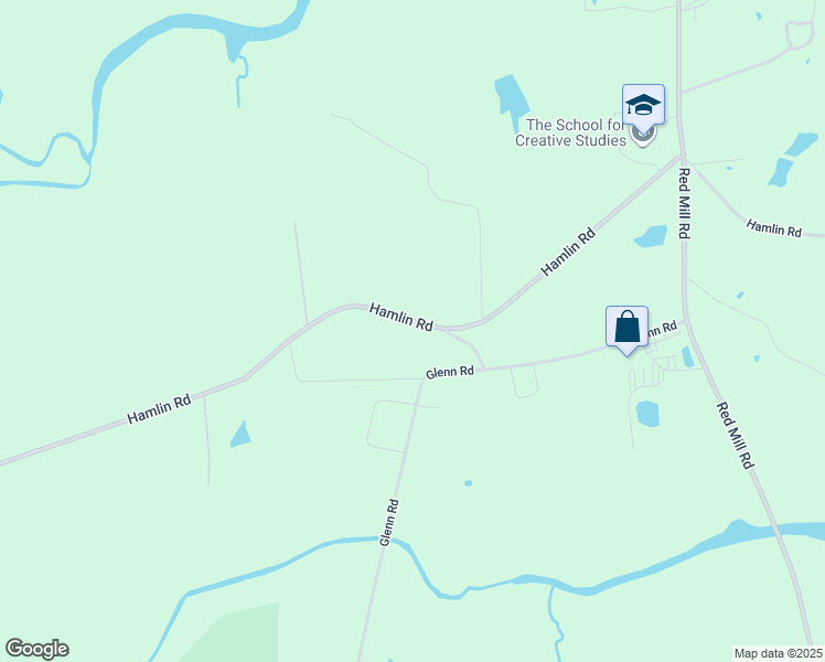 map of restaurants, bars, coffee shops, grocery stores, and more near 3014 Hamlin Road in Durham