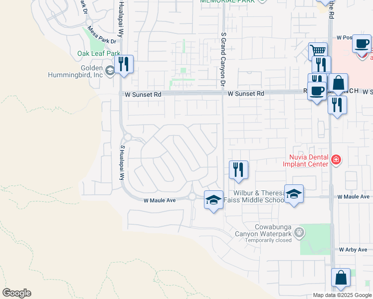 map of restaurants, bars, coffee shops, grocery stores, and more near 9987 Amethyst Hills Avenue in Las Vegas