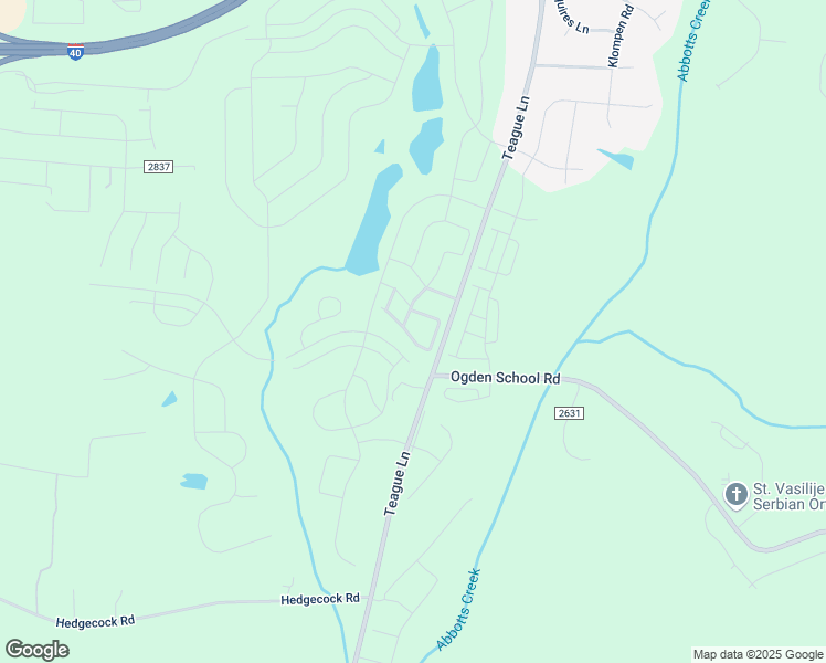 map of restaurants, bars, coffee shops, grocery stores, and more near 1676 Coopers Hawk Drive in Kernersville