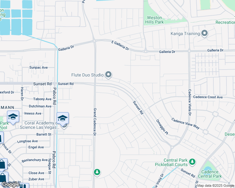 map of restaurants, bars, coffee shops, grocery stores, and more near 872 Cottonwood Hill Place in Henderson