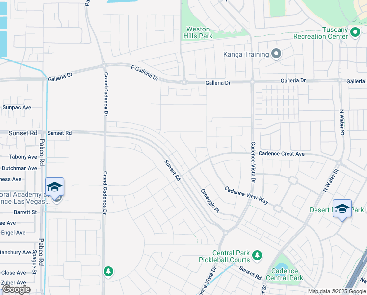 map of restaurants, bars, coffee shops, grocery stores, and more near 829 Stepney Place in Henderson