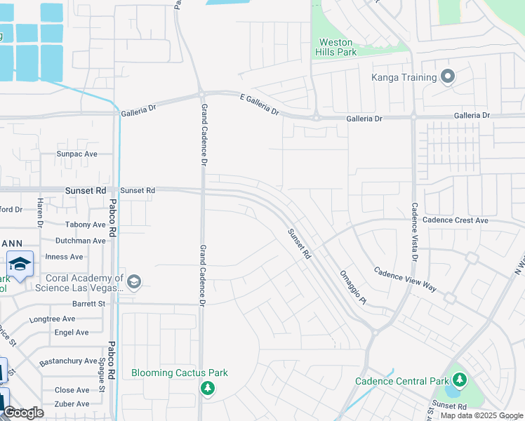 map of restaurants, bars, coffee shops, grocery stores, and more near 576 Celebratory Place in Henderson