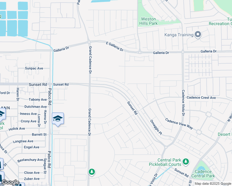 map of restaurants, bars, coffee shops, grocery stores, and more near 576 Celebratory Place in Henderson