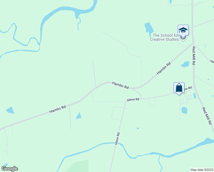 map of restaurants, bars, coffee shops, grocery stores, and more near 2920 Hamlin Road in Durham