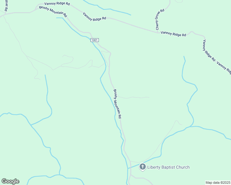 map of restaurants, bars, coffee shops, grocery stores, and more near 10567 Brushy Mountain Road in Moravian Falls