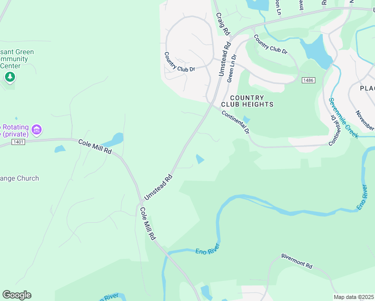 map of restaurants, bars, coffee shops, grocery stores, and more near 3105 Umstead Road in Durham