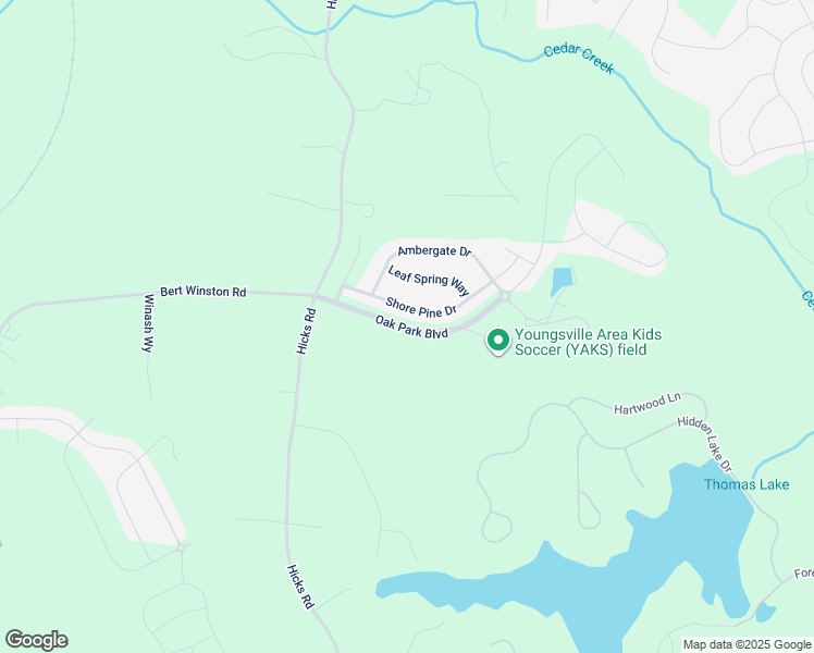 map of restaurants, bars, coffee shops, grocery stores, and more near Oak Park Boulevard in Franklin County