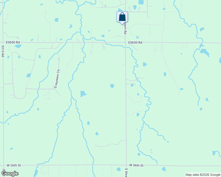 map of restaurants, bars, coffee shops, grocery stores, and more near 5012 South Western Road in Stillwater