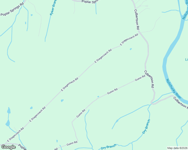map of restaurants, bars, coffee shops, grocery stores, and more near 575 East Stagecoach Road in Greeneville
