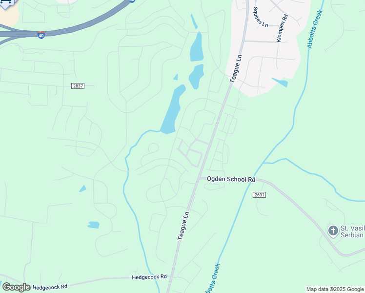 map of restaurants, bars, coffee shops, grocery stores, and more near 1404 Hunting Hawk Lane in Kernersville