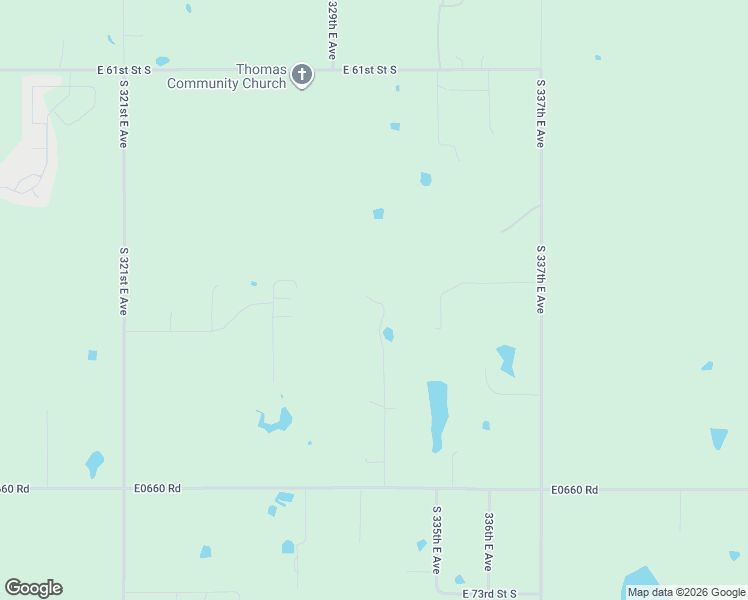 map of restaurants, bars, coffee shops, grocery stores, and more near 32150 East 71st Street South in Broken Arrow