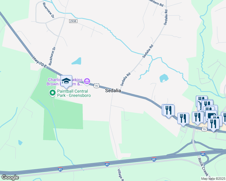 map of restaurants, bars, coffee shops, grocery stores, and more near in Sedalia
