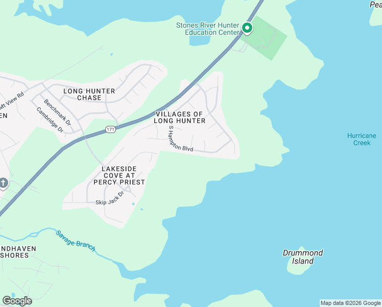 map of restaurants, bars, coffee shops, grocery stores, and more near 7080 South Hampton Drive in Nashville