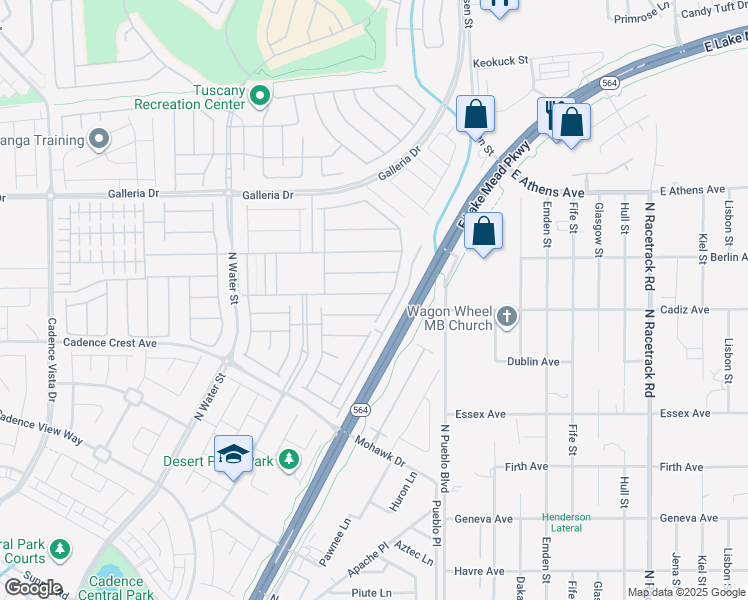map of restaurants, bars, coffee shops, grocery stores, and more near 517 Open Hill Avenue in Henderson